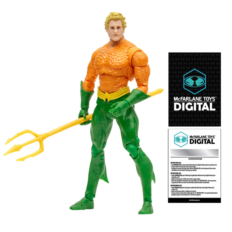 McFarlane Toys DC Direct - DC Classics - 7" Aquaman Action Figure Digital Collectible