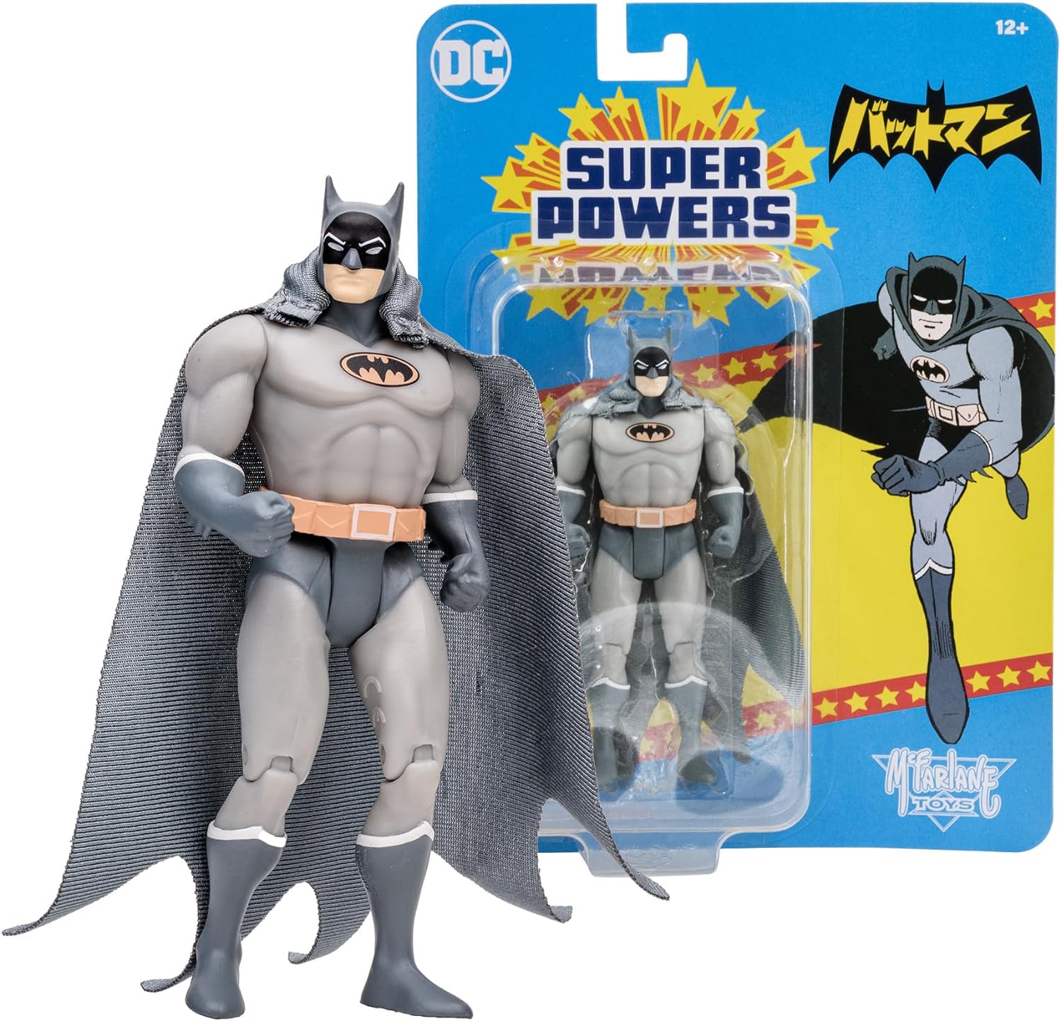 McFarlane Toys - DC Super Powers Batman: Manga 11,4 cm Actionfigur
