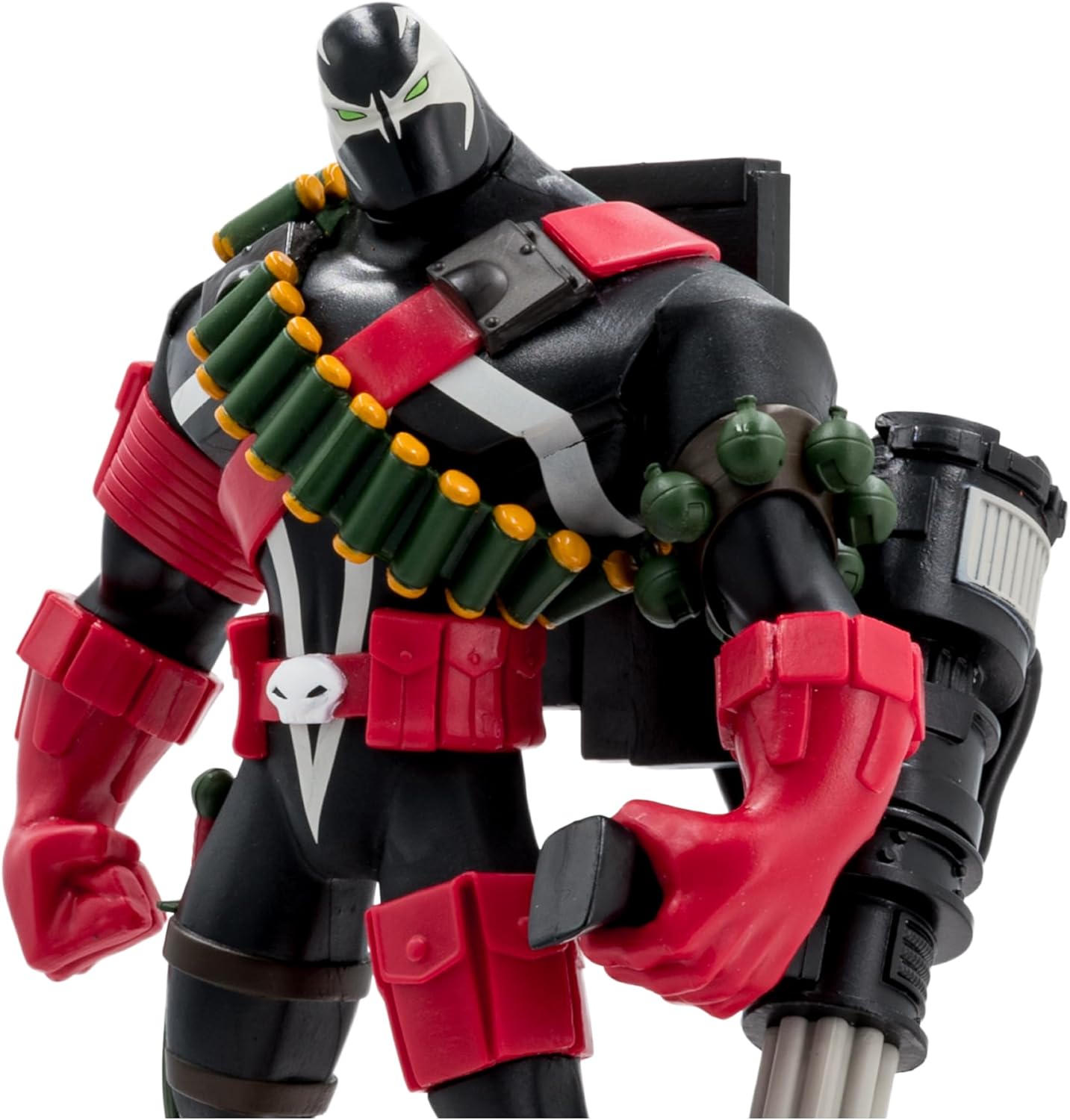 McFarlane Toys - Figura de Commando Spawn (remasterizado digitalmente) de 7 pulgadas, 30 aniversario