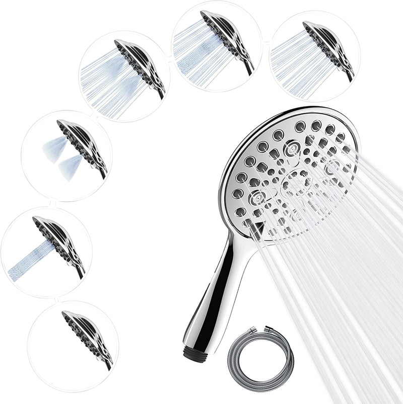 SparkPod High Pressure Handheld 6`` Shower Head Chrome