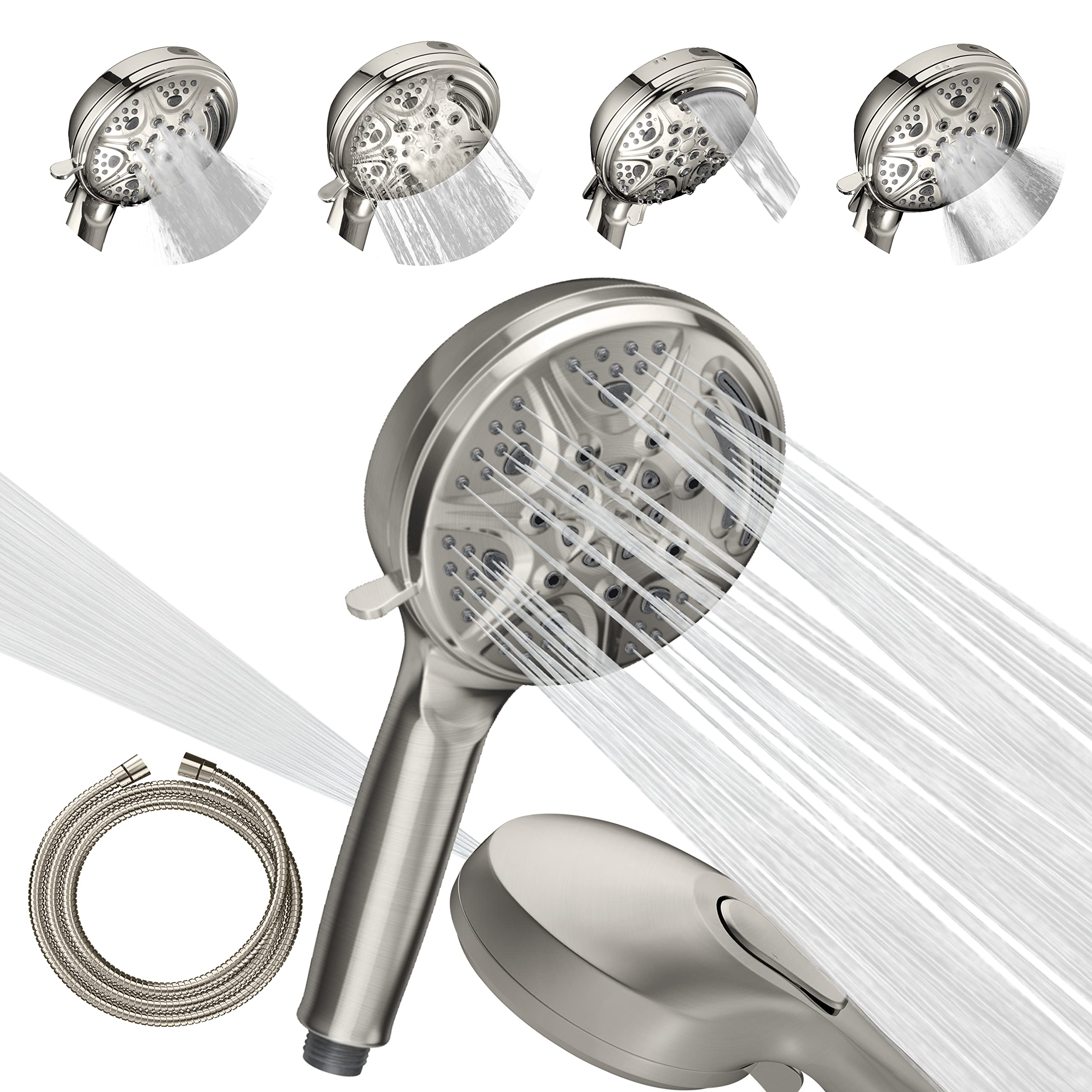 SparkPod High Pressure 5`` Multifunction Handheld Shower Head