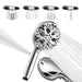 SparkPod  5`` Shower Head High Pressure 10 Functions Chrome