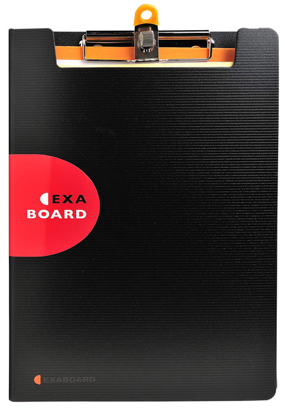 Exacompta Exactive Foldover Clipbaord A4 Polypropylene Black - 52134E