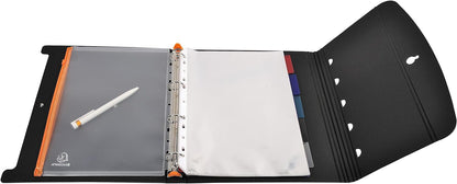 Exacompta Exactive Exashow Presentation Folder A4 Polypropylene Black - 56034E