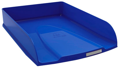 Exacompta NeoDeco Letter Tray 346x255x65mm French Blue (Each) - 11124D