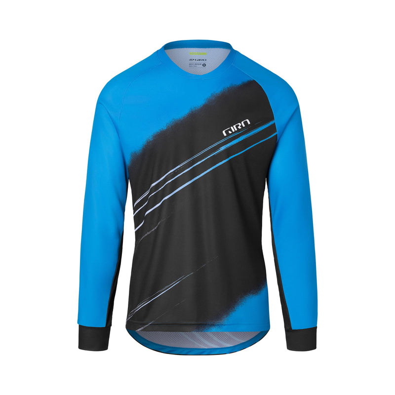 Giro Roust Long Sleeve MTB Jersey 2023 Blue Actuator XL