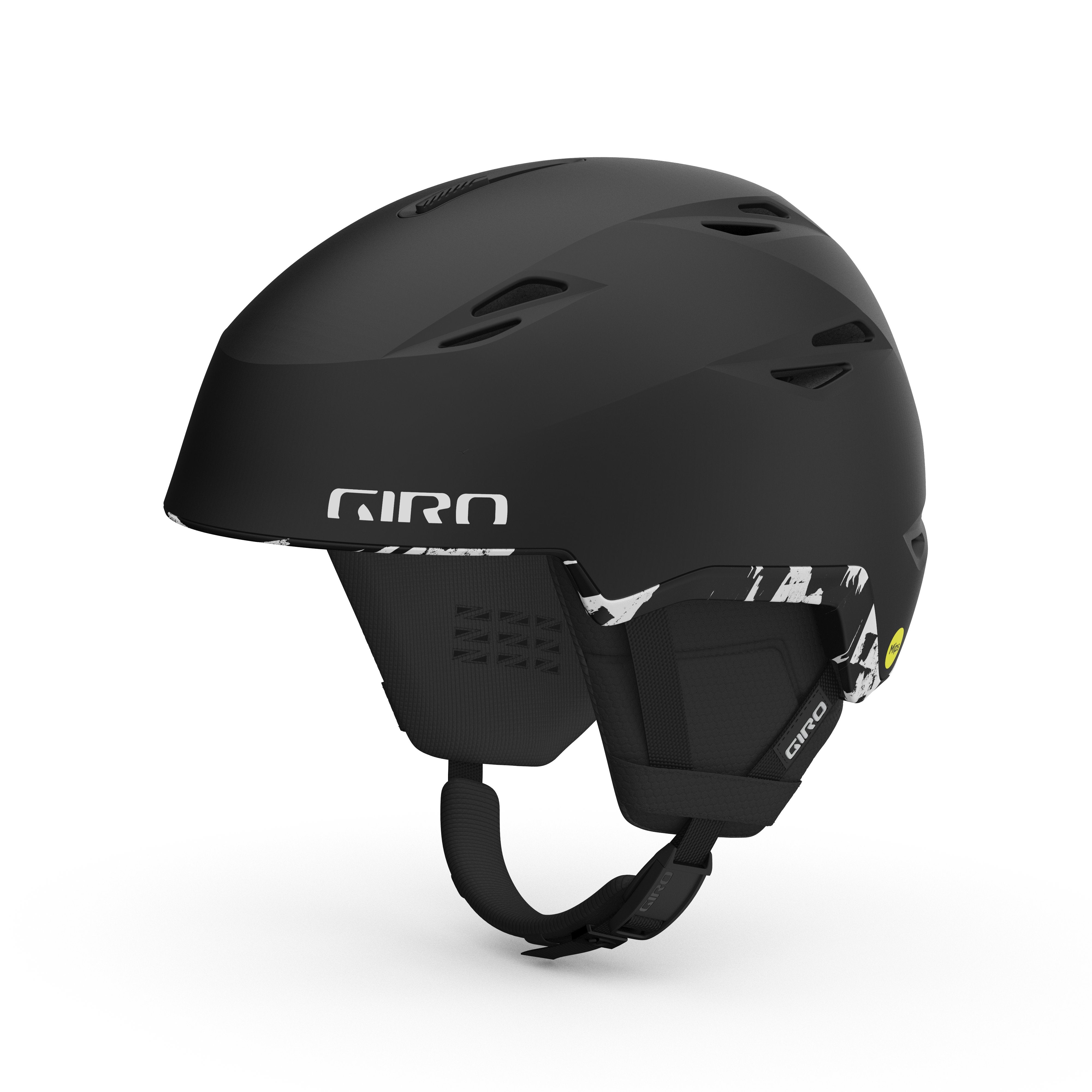 Giro Grid Spherical Snow Helmet 2024 Matte Black Stained S 52-55.5Cm