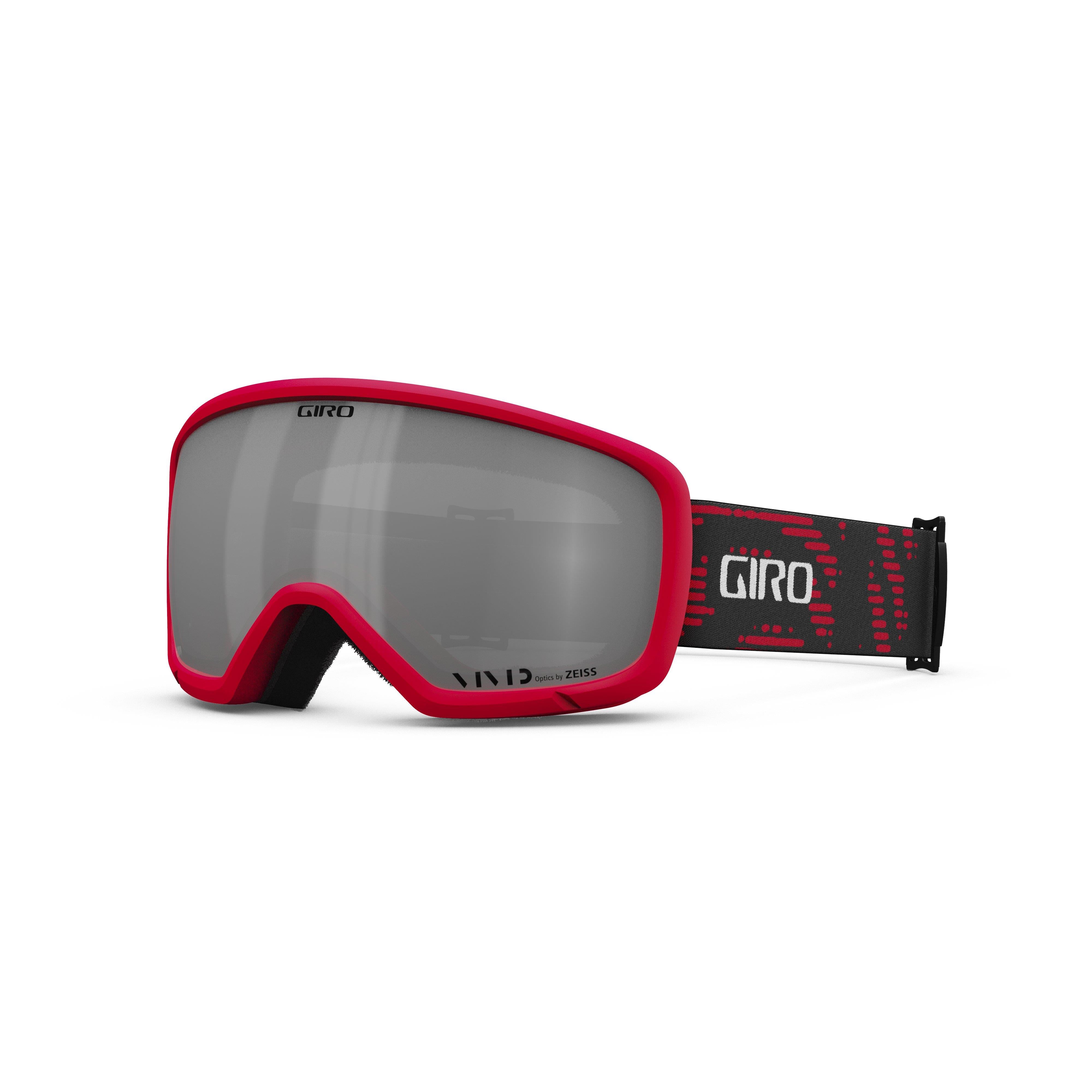 Giro Ringo Snow Goggle 2024 Red Reverb Vivid Onyx Lenses