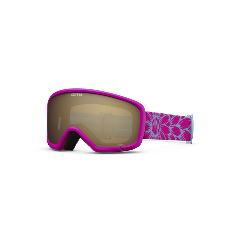 Giro Stomp Ar40 Snow Goggle 2024 Pink Bloom Ar40  Lenses