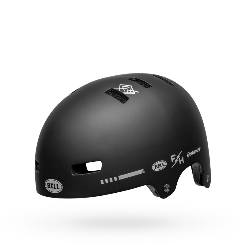 Bell Span Youth Helmet 2023 Matte Black/White Fasthouse Xs 49-53Cm