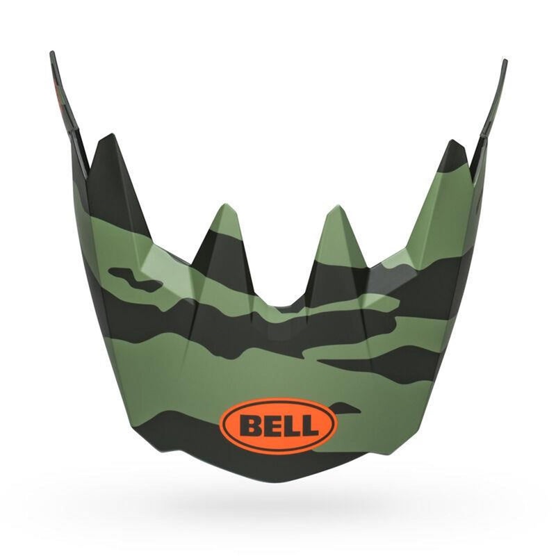 Bell Sanction 2 Helmet Visor Matte Dark Green/Orange M-Xl