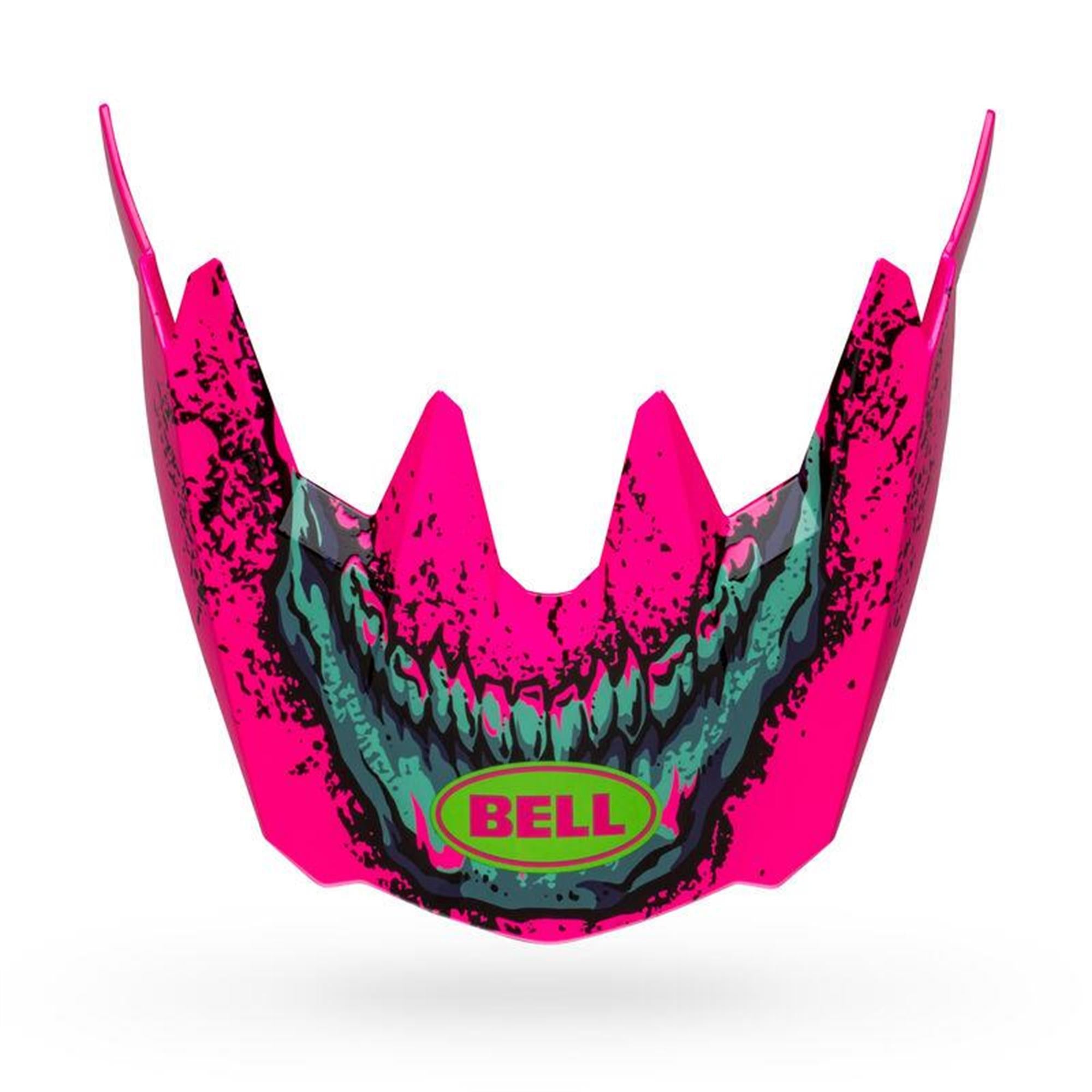 Bell Sanction 2 Helmet Visor Bonehead Pink/Turquoise 2Xs-S