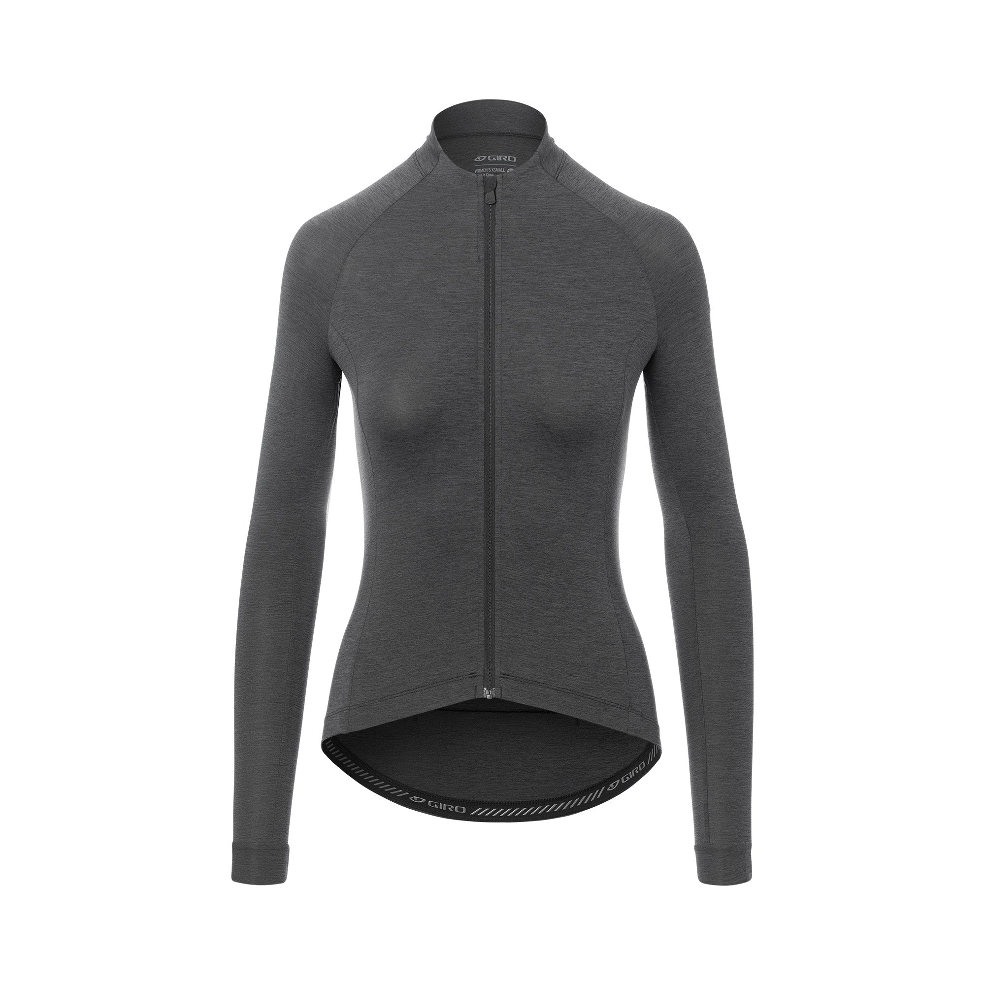 Giro Women's New Road Long Sleeve Jersey 2022 Charcoal Heather L