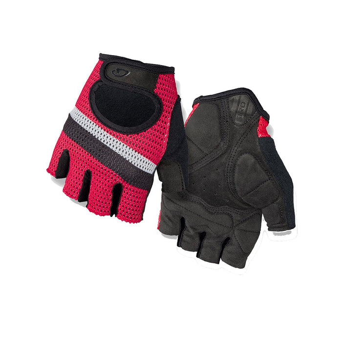 Giro Siv Road Cycling Mitt 2019 Bright Red Stripe S
