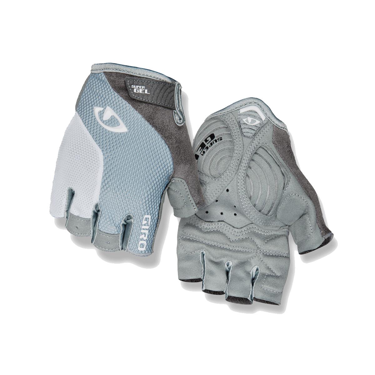 Giro Strade Massa Supergel Women's Road Cycling Mitt 2019 Titanium/Grey White M