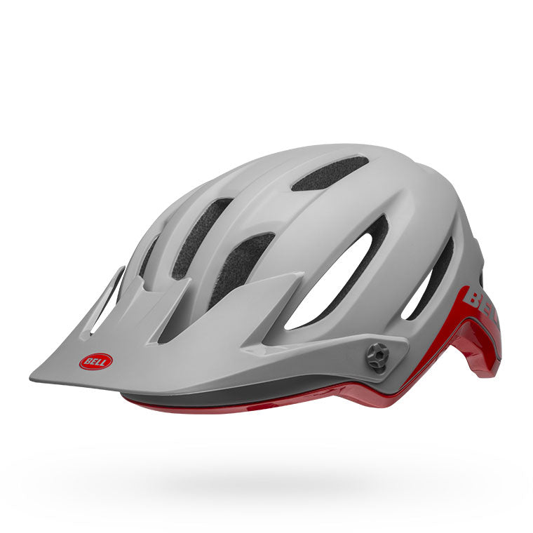 Bell 4Forty Mips MTB Helmet 2019 Cliffhanger Matte/Gloss Grey/Crimson M 55-59Cm