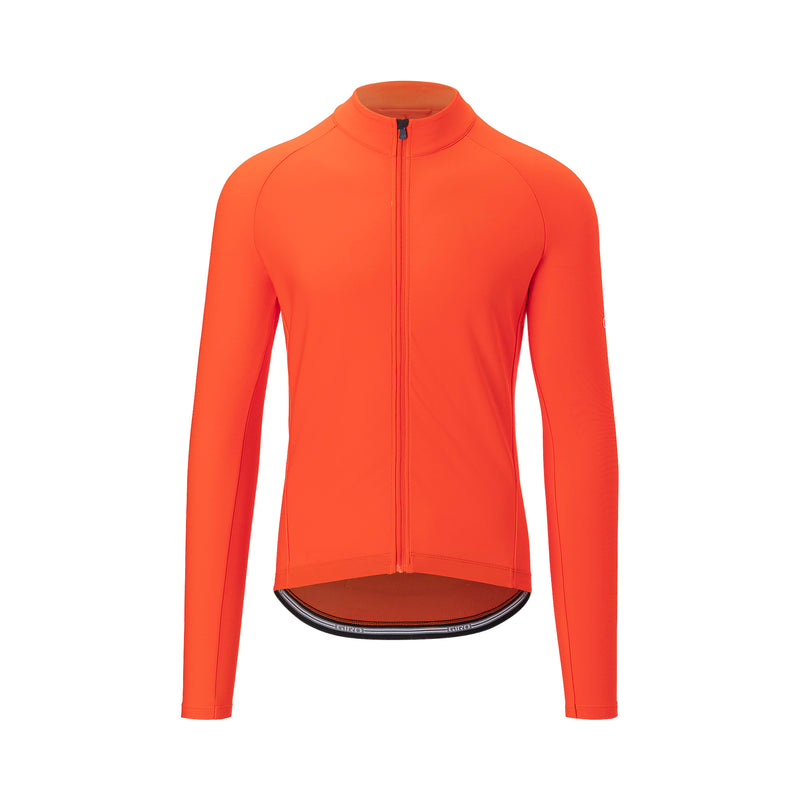 Giro Men's Chrono Long Sleeve Thermal Jersey 2019 Vermillion S