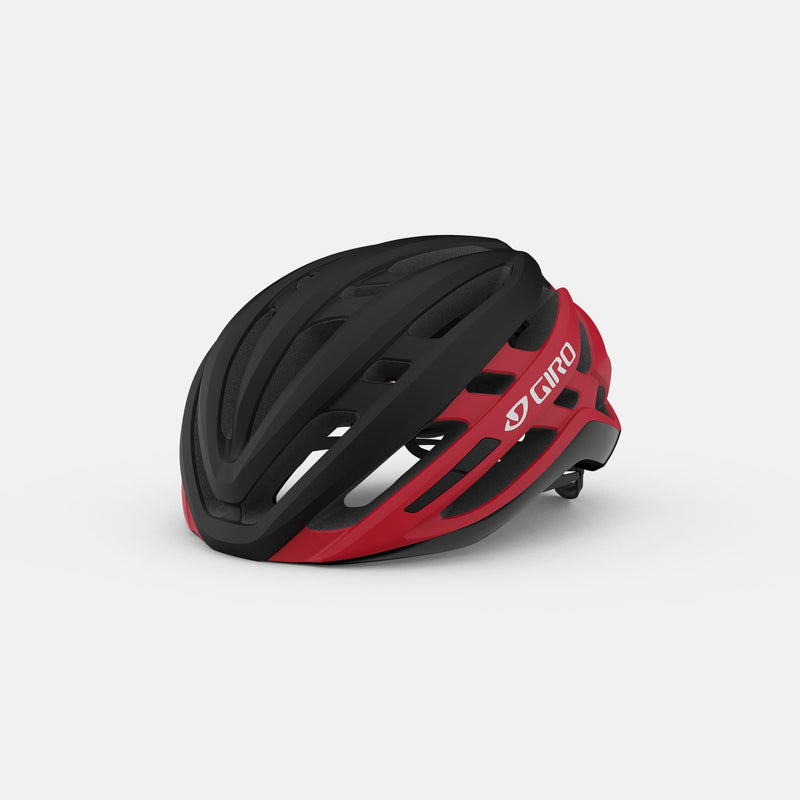 Giro Agilis Road Helmet 2020 Matte Black/Bright Red S 51-55Cm