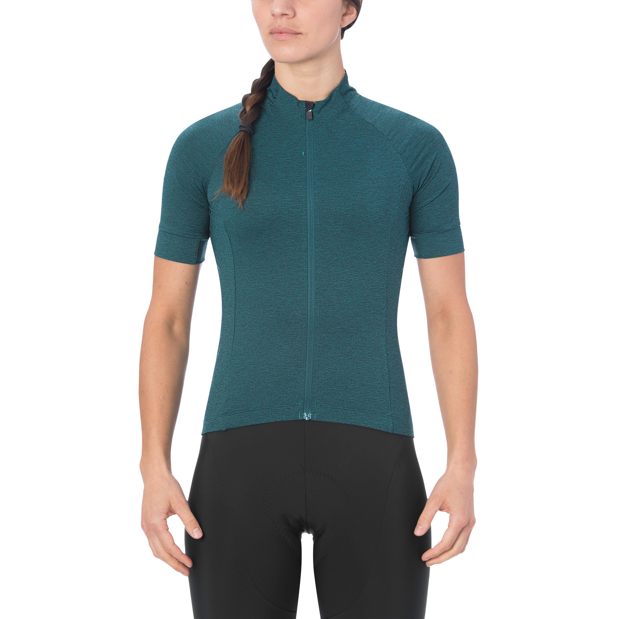 Giro Women's New Road Short Sleeve Jersey 2020 True Spruce/Heather XS