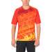 Giro Roust Short Sleeve MTB Jersey 2020 Red/Orange Fanatic M