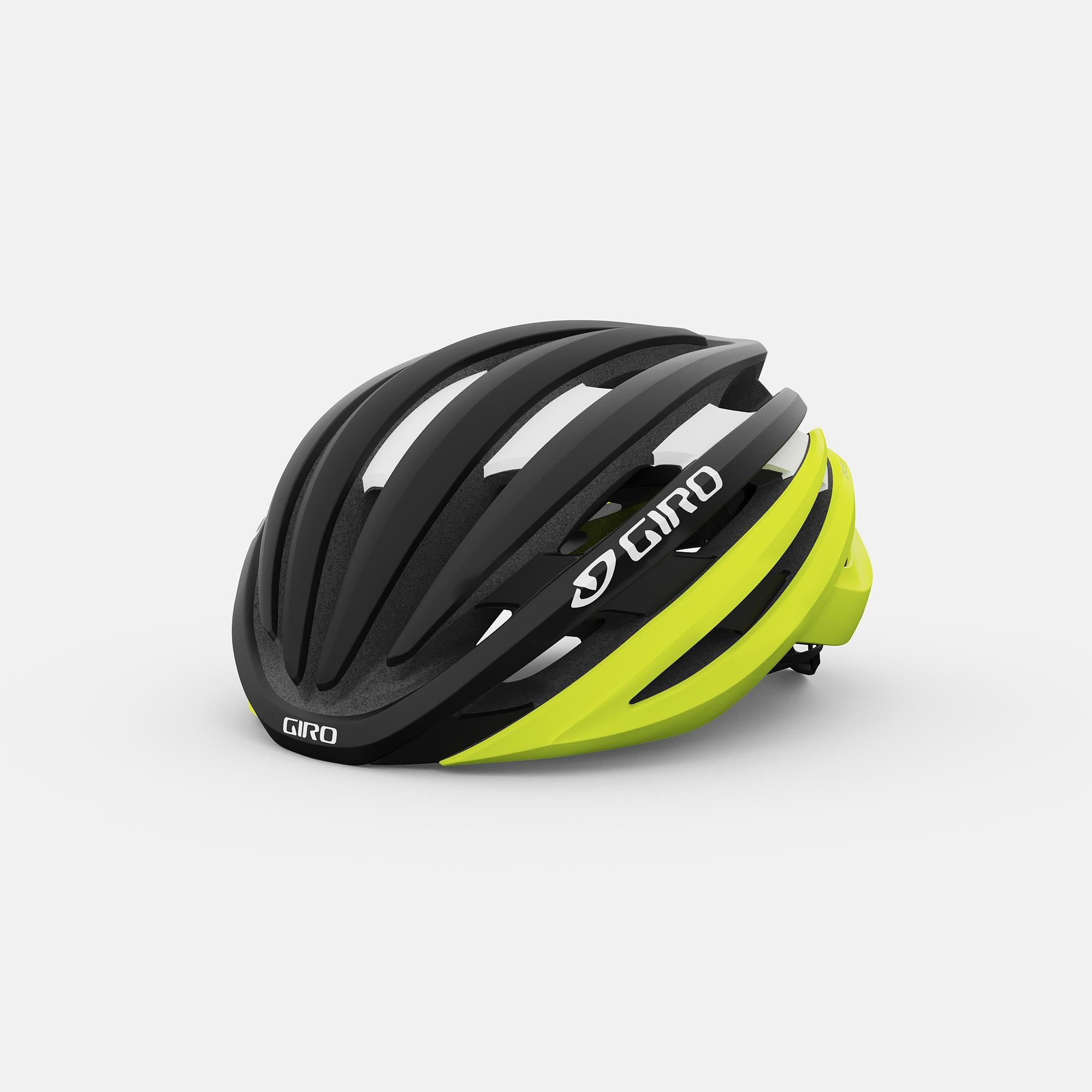 Giro Cinder Mips Road Helmet 2021 Matte Black Fade/Highlight Yellow S 51-55Cm