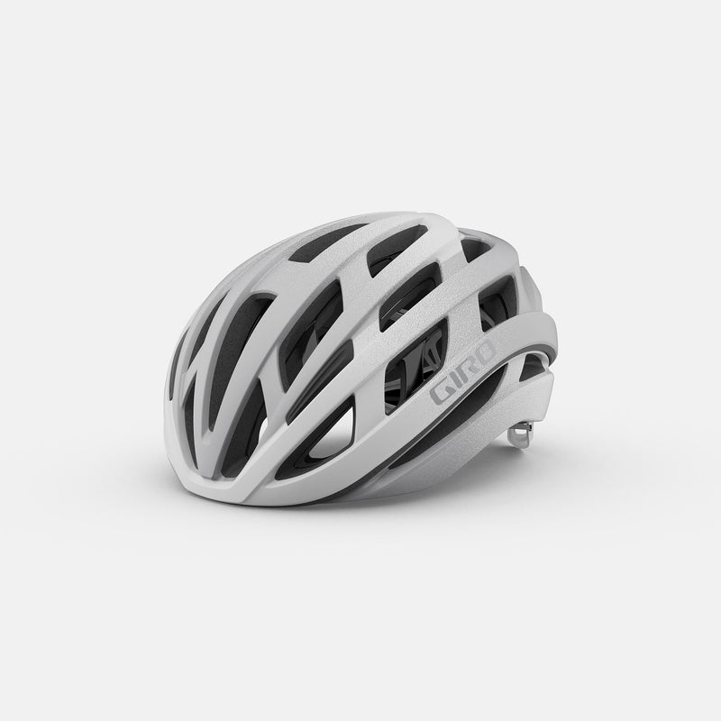 Giro Helios Spherical Road Helmet 2021 Matte White/Silver L 59-63Cm