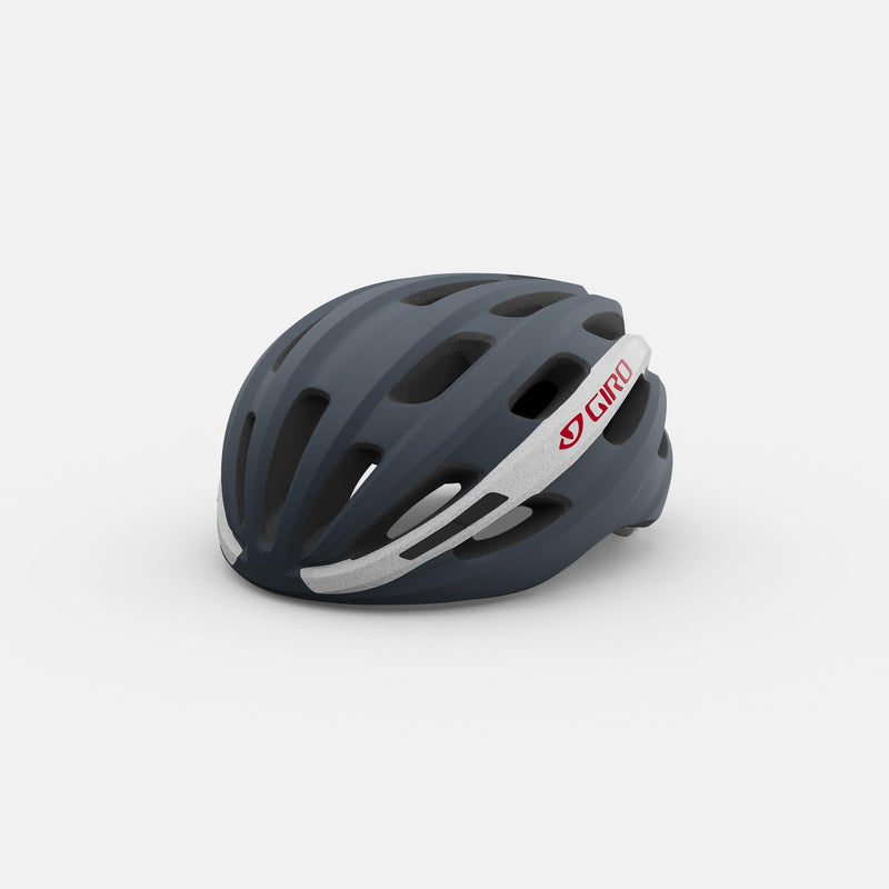 Giro Isode Helmet 2021 Matte Portaro Grey/White/Red Unisize 54-61Cm