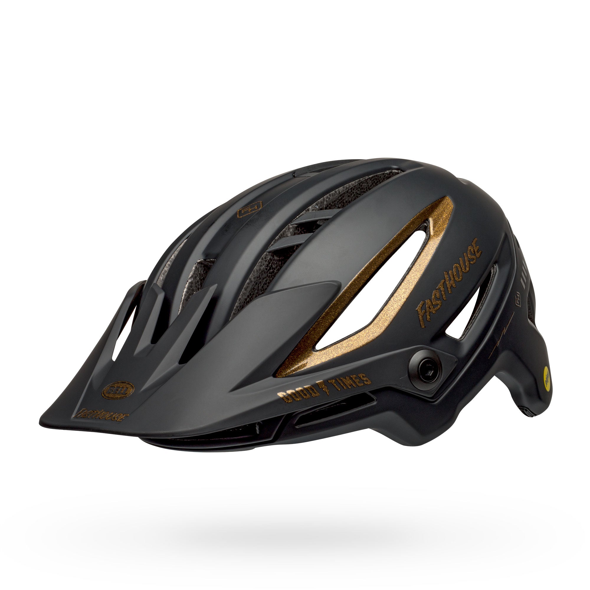 Bell Sixer Mips MTB Helmet 2021 Fasthouse Matte/Gloss Black/Gold M 55-59Cm