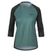 Giro Women's Roust 3/4 MTB Jersey 2021 Grey/Green Pounce M
