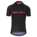 Giro Chrono Sport Short Sleeve Jersey 2021 Black/Red Classic Stripe S
