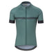 Giro Chrono Sport Short Sleeve Jersey 2021 Grey/Green Classic Stripe S