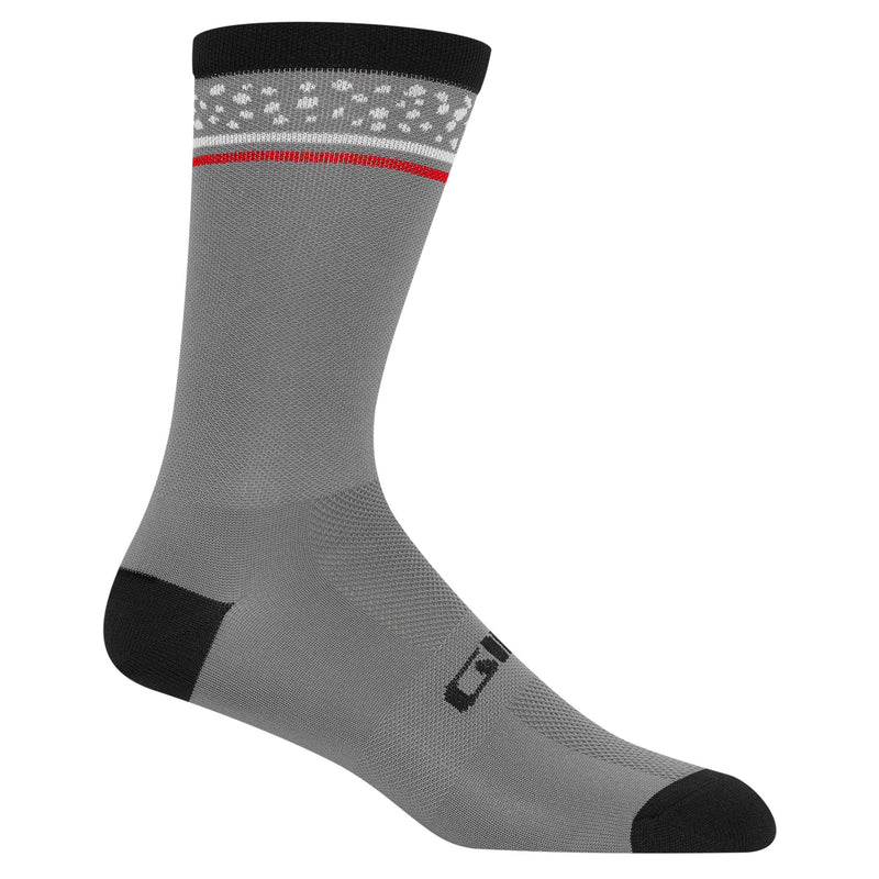 Giro Comp High Rise Cycling Socks 2021 Portaro Grey XL