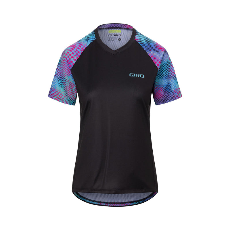 Giro Women's Roust Short Sleeve MTB Jersey 2022 Black Chromadot L