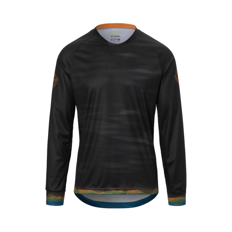 Giro Roust Long Sleeve MTB Jersey 2022 Black Hot Lap S