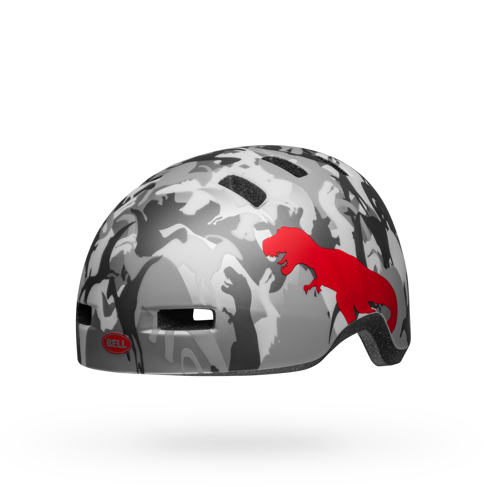 Bell Lil Ripper Children's Helmet 2022 Matte Grey/Silver Unisize 48-55Cm