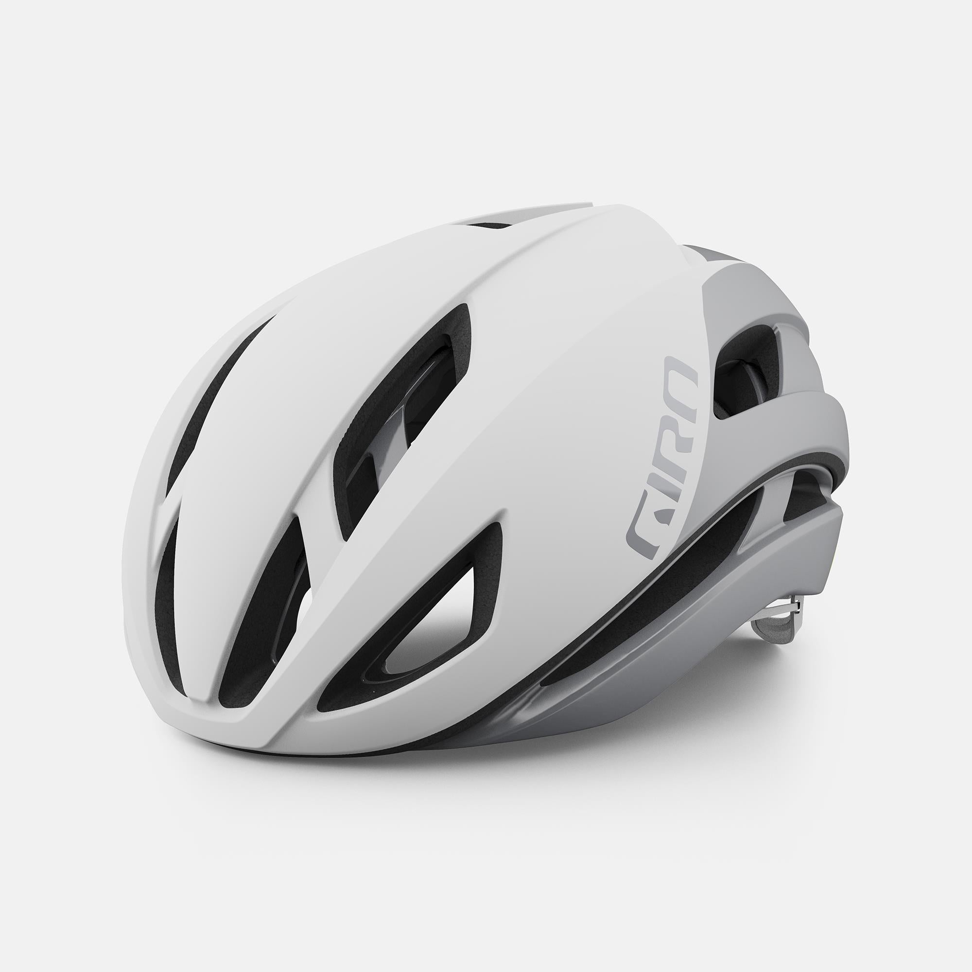 Giro Eclipse Spherical Road Helmet 2022 White/Silver S 51-55Cm