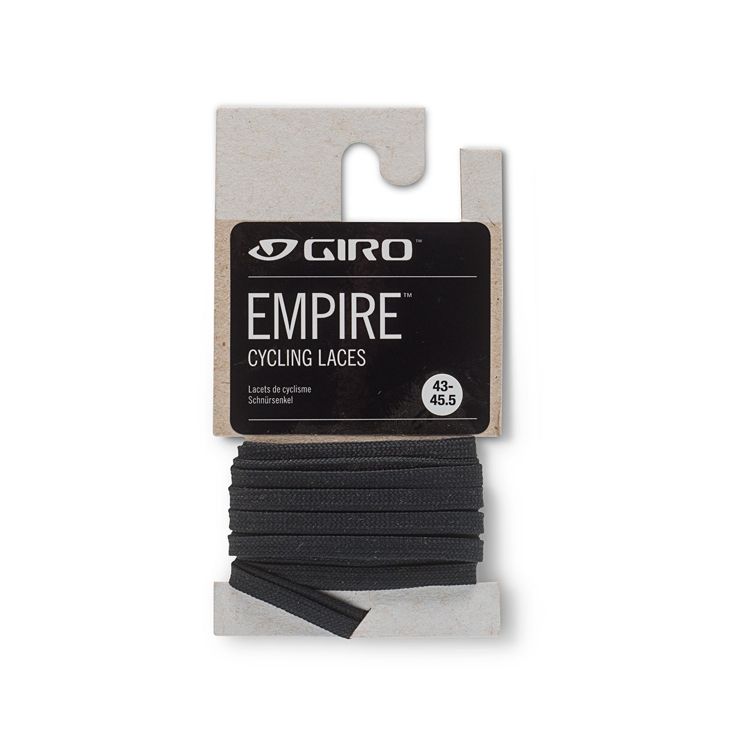 Giro Empire Cycling Shoe Laces Black 39-42.5 127Cm