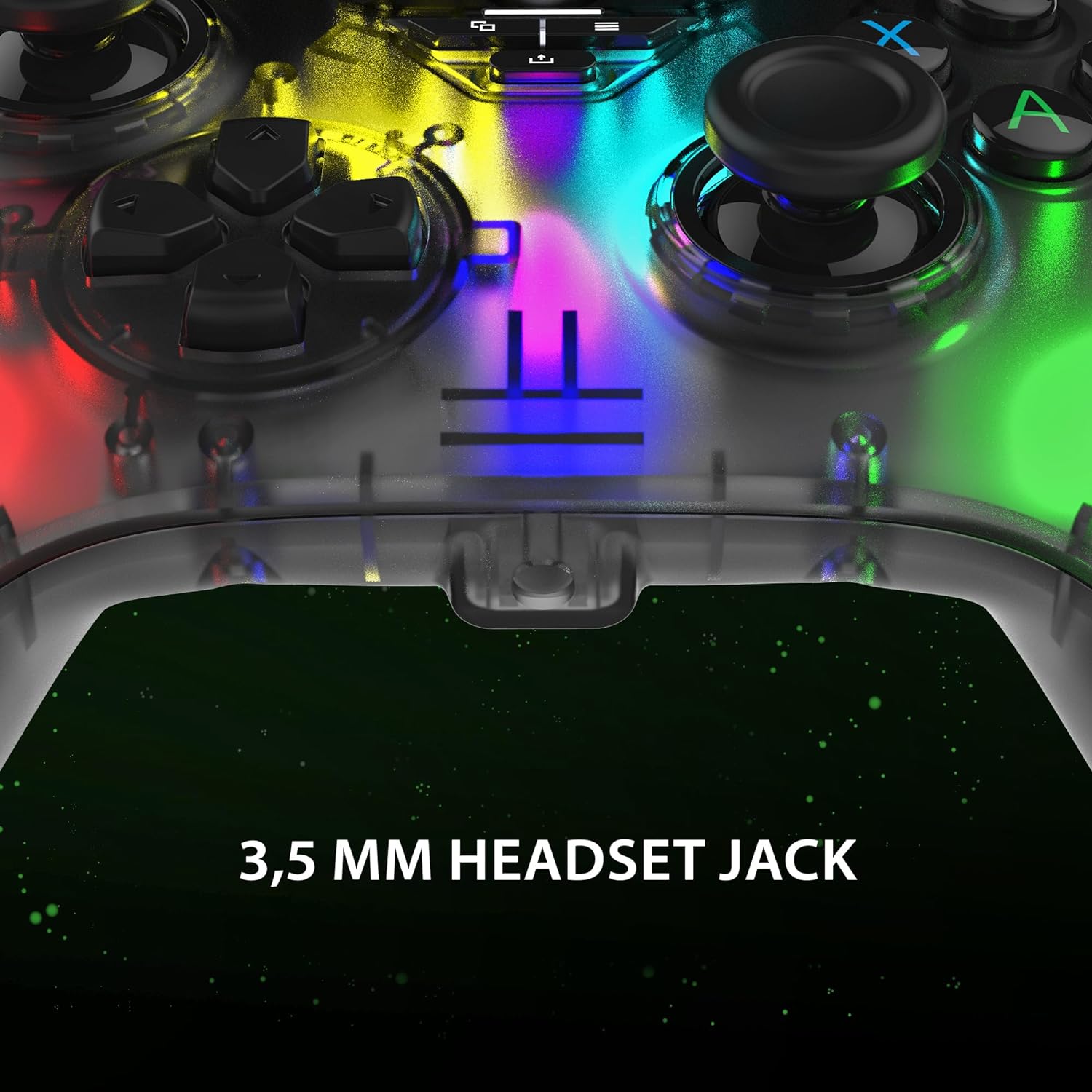 Controller SNAKEBYTE GAMEPAD RGB X SB922312 wired gamepad for Xbox/PC Grey