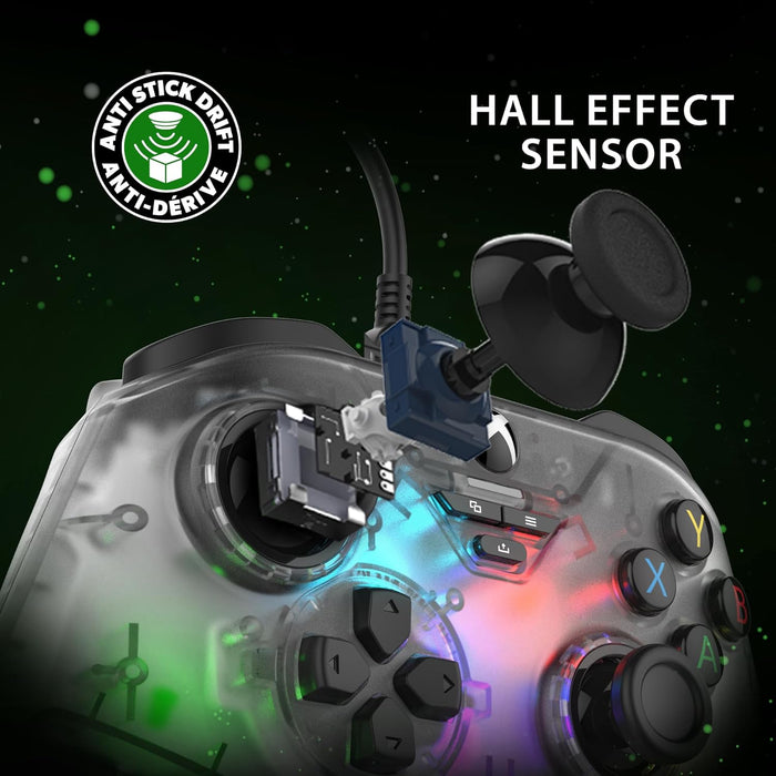 Controller SNAKEBYTE GAMEPAD RGB X SB922312 wired gamepad for Xbox/PC Grey