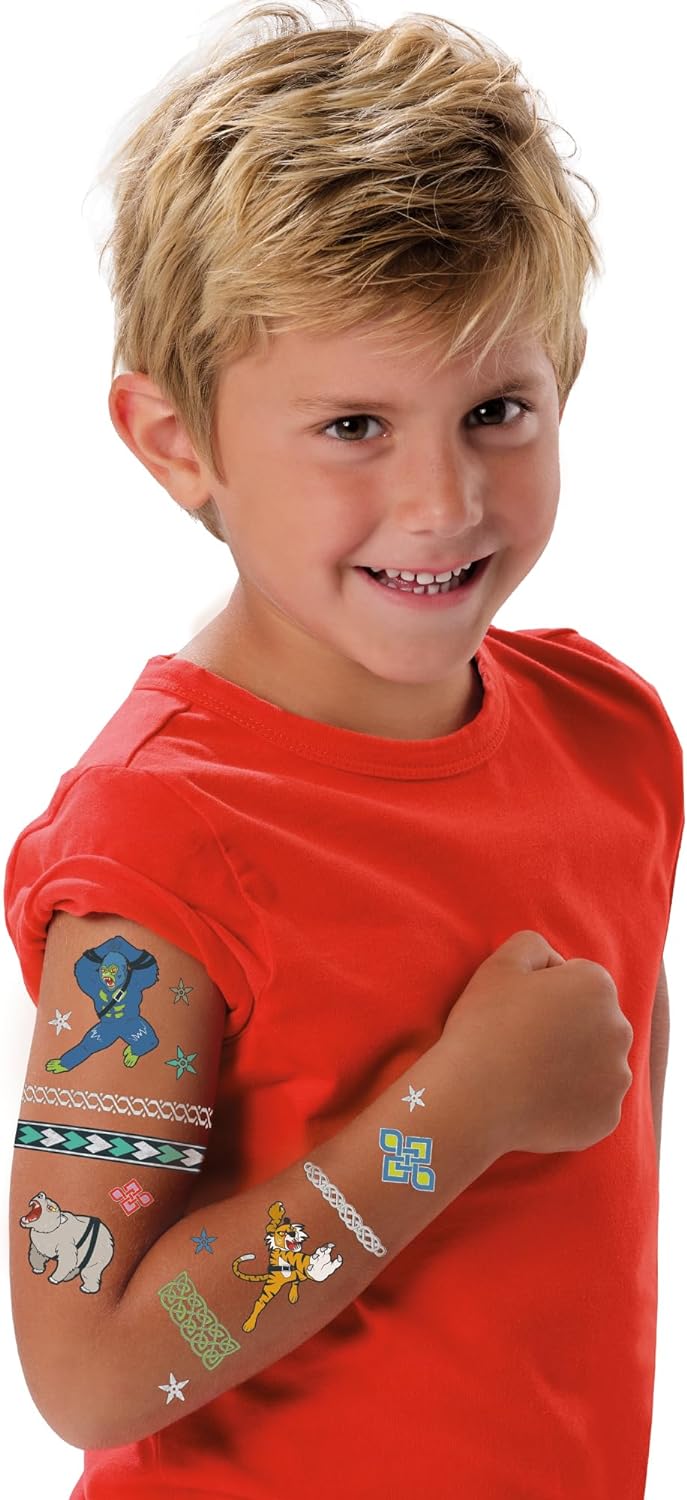 Ses Creative Animal Fighters Tattoos For Children, 3 Years And Above (14287)