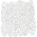 Faceted Beads, size 3x4 mm, crystal, 100pcs