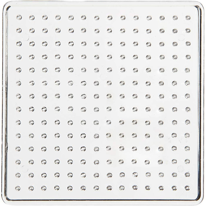 Steckplatte Gr??e 7x7 Cm 1 Stck. Transparent