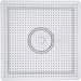 Steckplatte Gr??e 145x145 Cm 1 Stck. Transparent