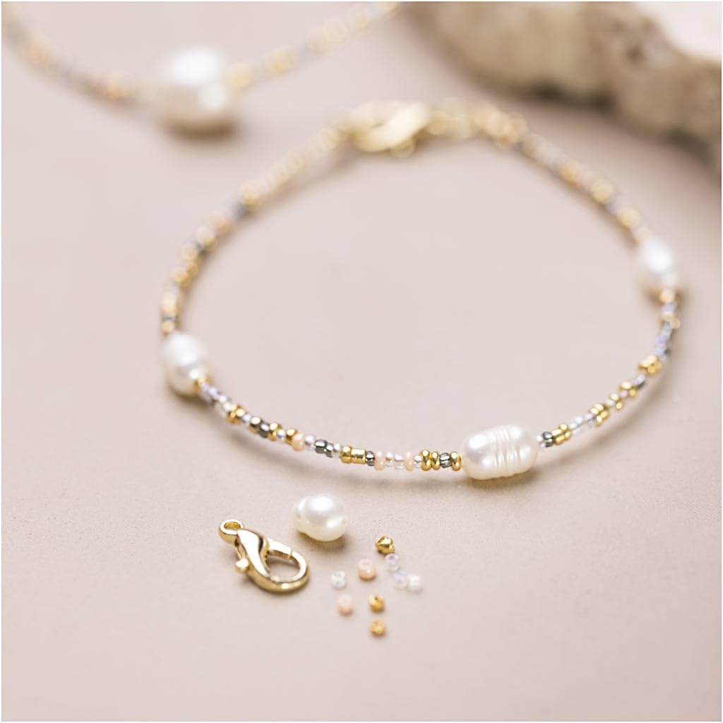 Creativ Company - Mini Hobbyset Sieraden Armband en Ketting met Sluiting