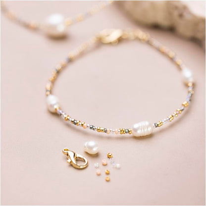 Creativ Company - Mini Hobbyset Sieraden Armband en Ketting met Sluiting