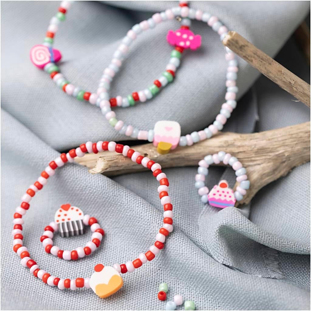 Creativ Company - Mini Hobbyset Sieraden Elastische Armband en Ring