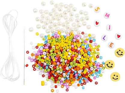 Hobby Welt kreativ Mini Craft Kit Jewellery, Bracelet and Finger Ring, 1 Pack