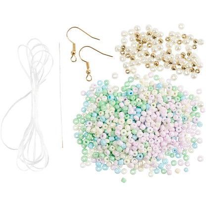 Mini Kit DIY Bijoux, Kit de Loisirs Créatifs