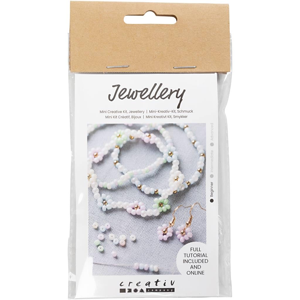 Mini Kit DIY Bijoux, Kit de Loisirs Créatifs