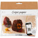 Creativ Company Mini Craft Sets Crepe Paper Flowers Poppies - for Crafting Beautiful Crepe Flowers